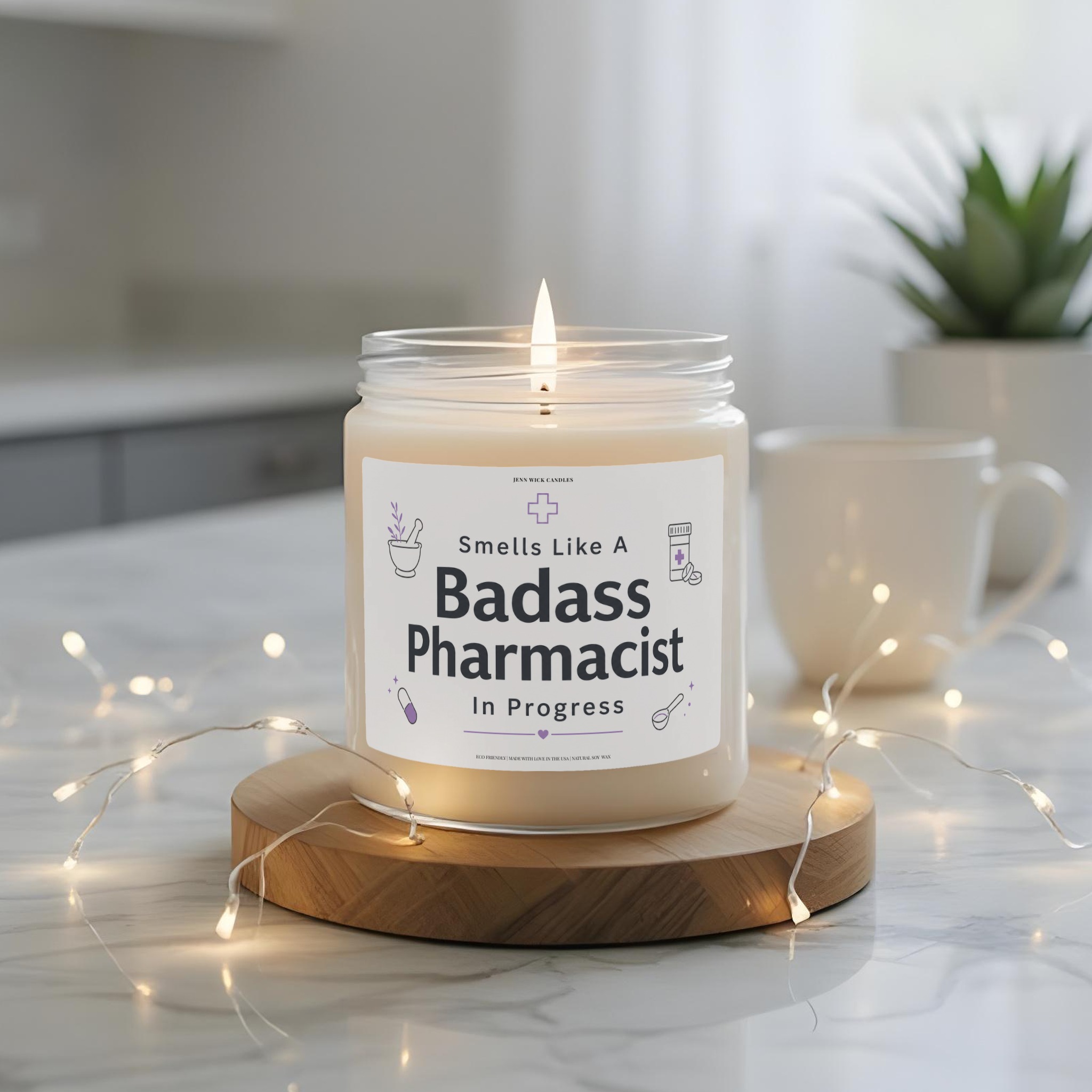Badass Pharmacist In Progress Candle 3 Badass Pharmacist In Progress Candle - Image 3