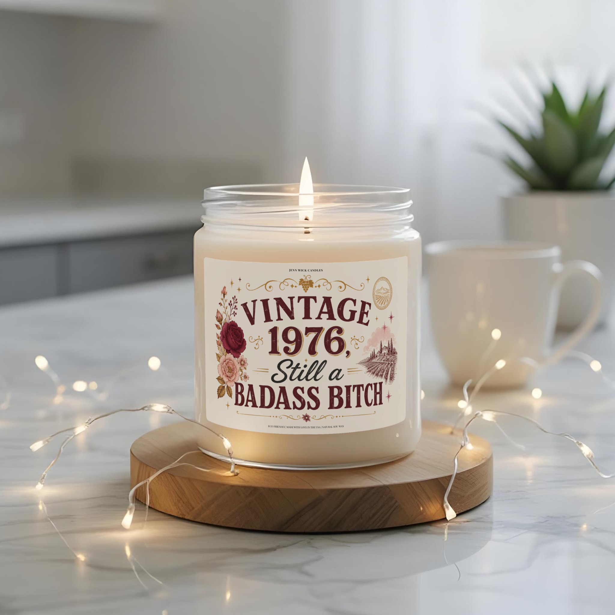 Vintage 1976 Still a Badass Bitch Candle 4 Vintage 1976 Still a Badass Bitch Candle - Image 4