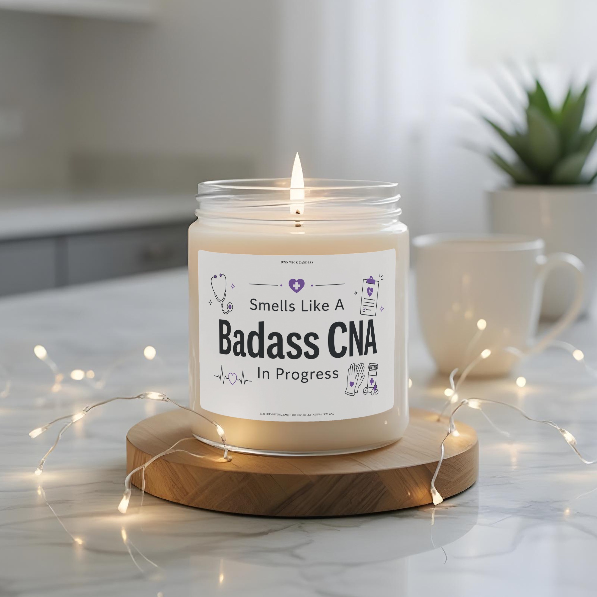 Badass CNA In Progress Candle 3 Badass CNA In Progress Candle - Image 3