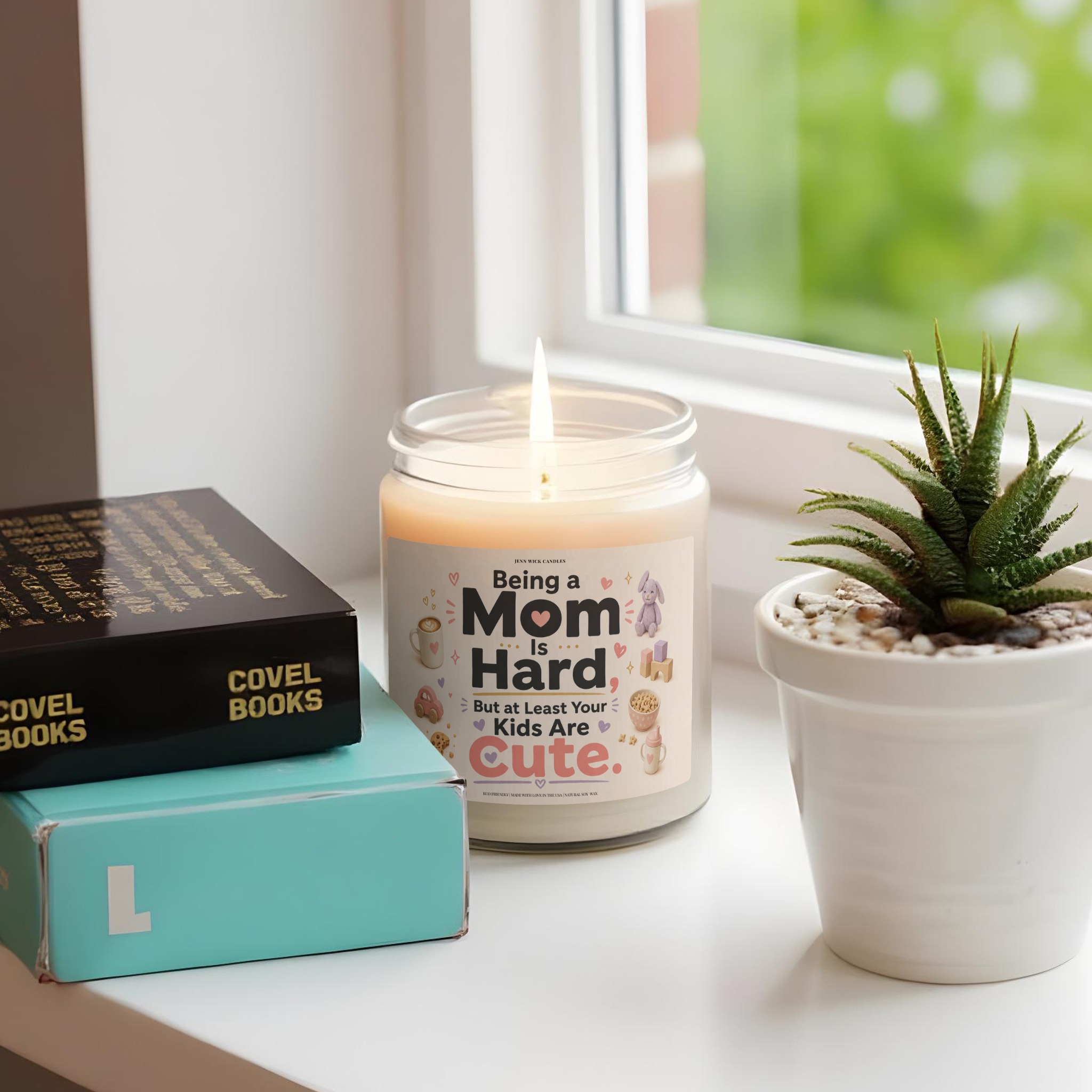 Funny Mom Candle Gift - Being a Mom Is Hard 7 Funny Mom Candle Gift - Being a Mom Is Hard - Image 7