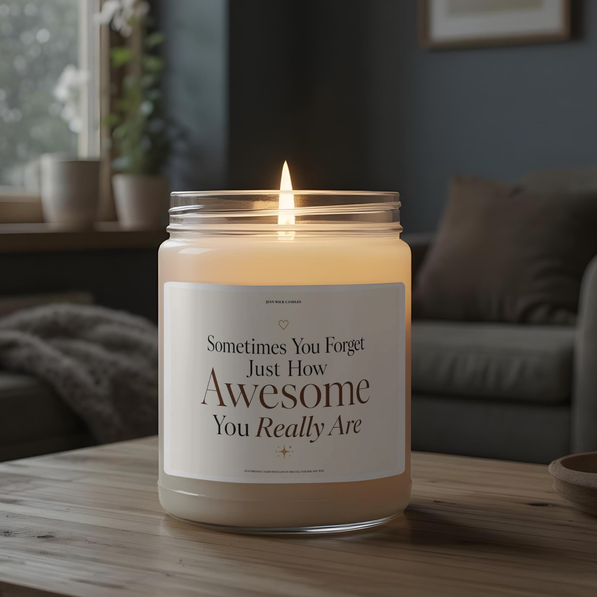 Encouragement Candle Gift — Sometimes You Forget Just How Awesome You Really Are 7 Encouragement Candle Gift — Sometimes You Forget Just How Awesome You Really Are - Image 7