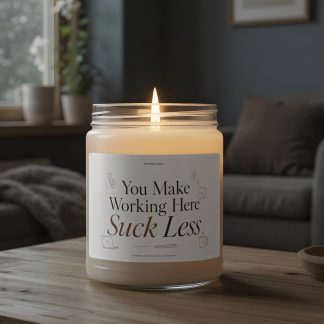 Funny Coworker Gift Candle