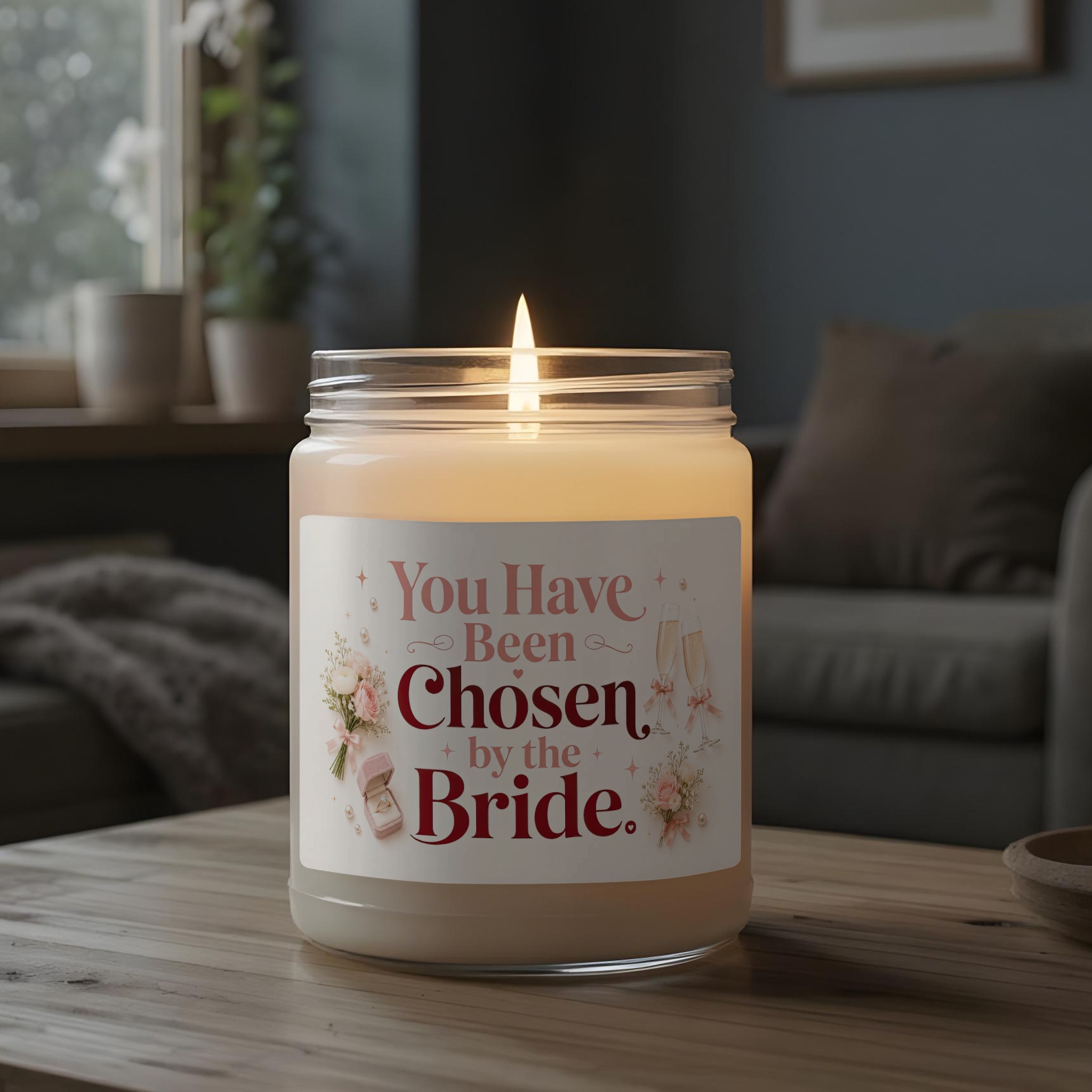 Chosen By The Bride Bridesmaid Candle 4 Chosen By The Bride Bridesmaid Candle - Image 4