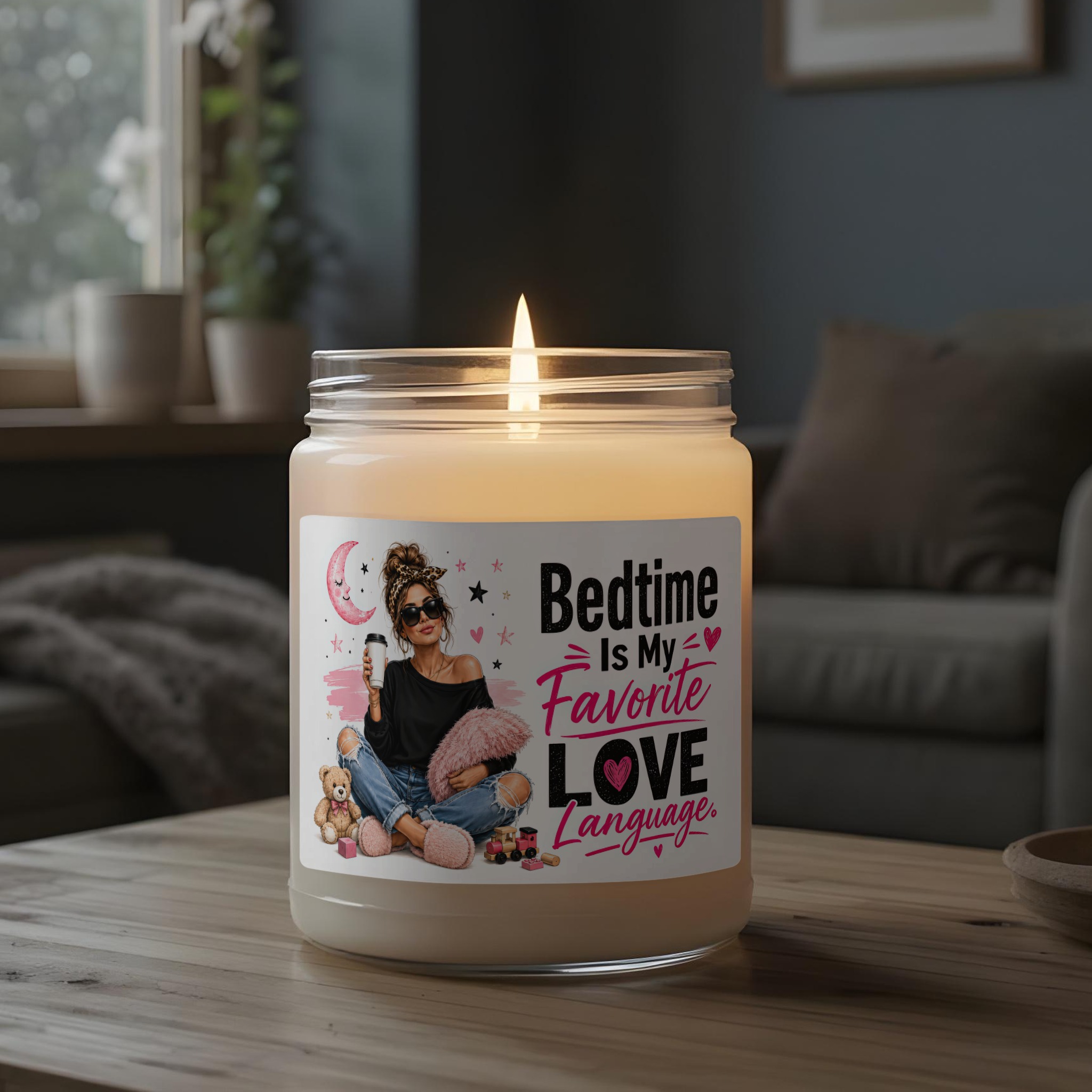 Bedtime Is My Favorite Love Language Candle 3 Bedtime Is My Favorite Love Language Candle - Image 3
