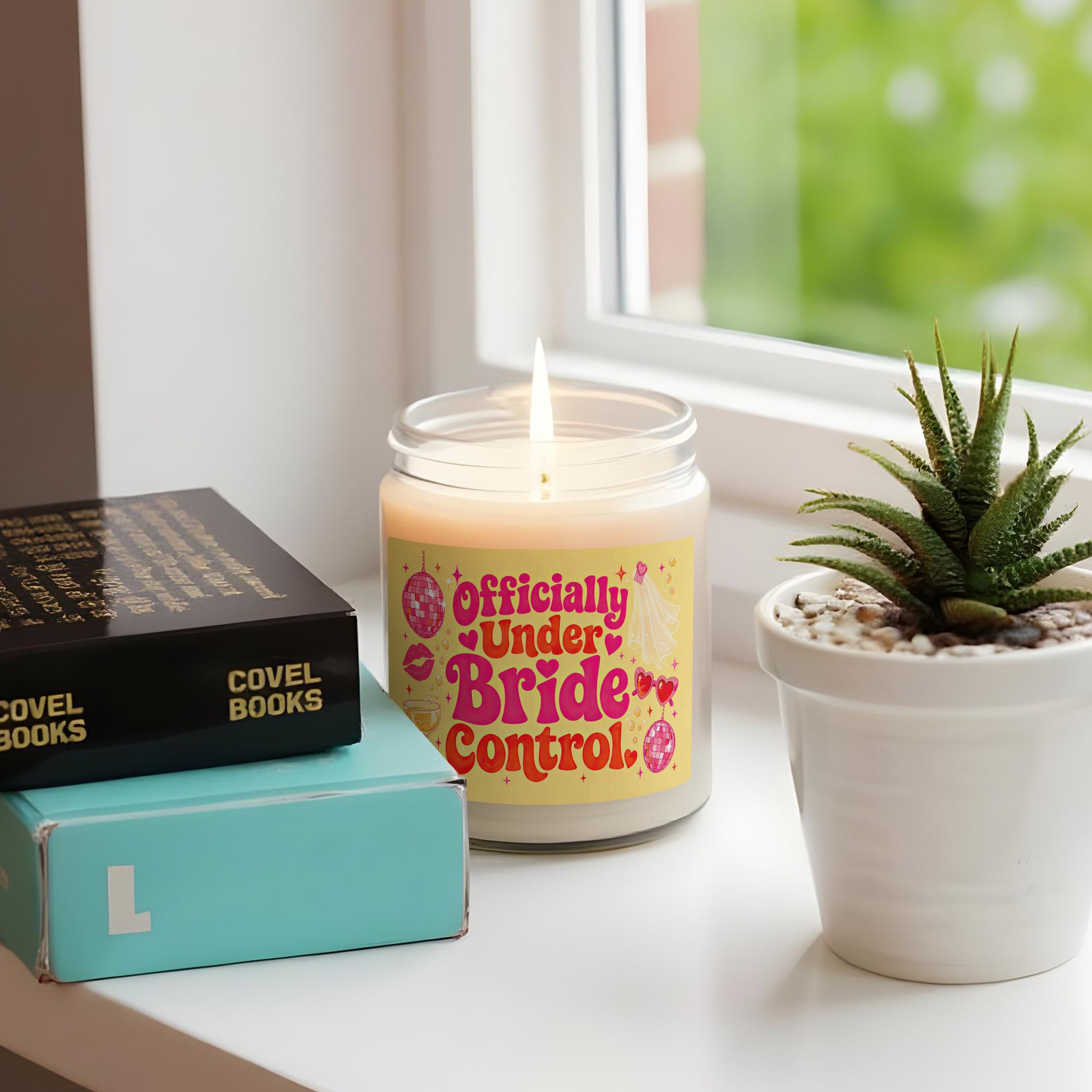 Officially Under Bride Control Bachelorette Candle 4 Officially Under Bride Control Bachelorette Candle - Image 4