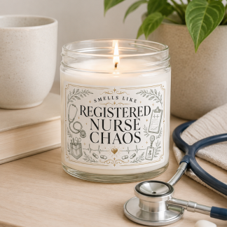 Registered Nurse Chaos RN Candle