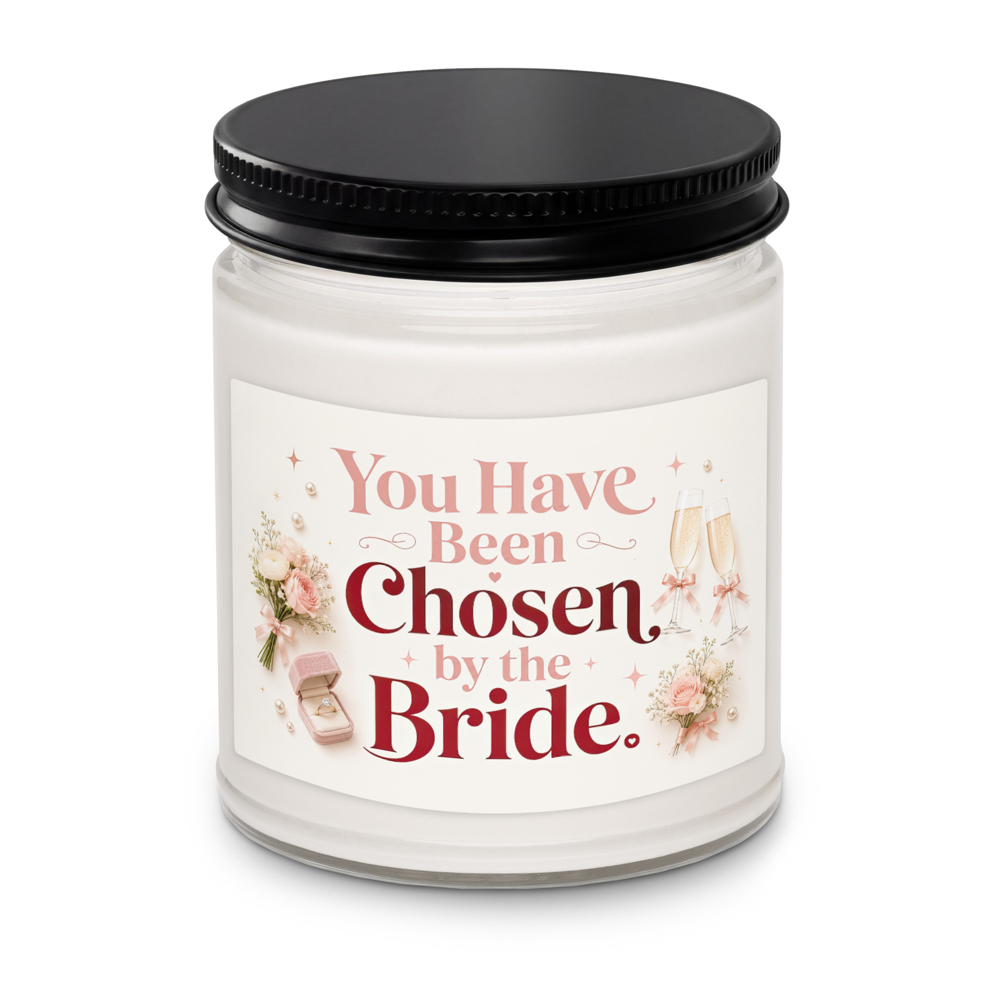 Chosen By The Bride Bridesmaid Candle 7 Chosen By The Bride Bridesmaid Candle - Image 7