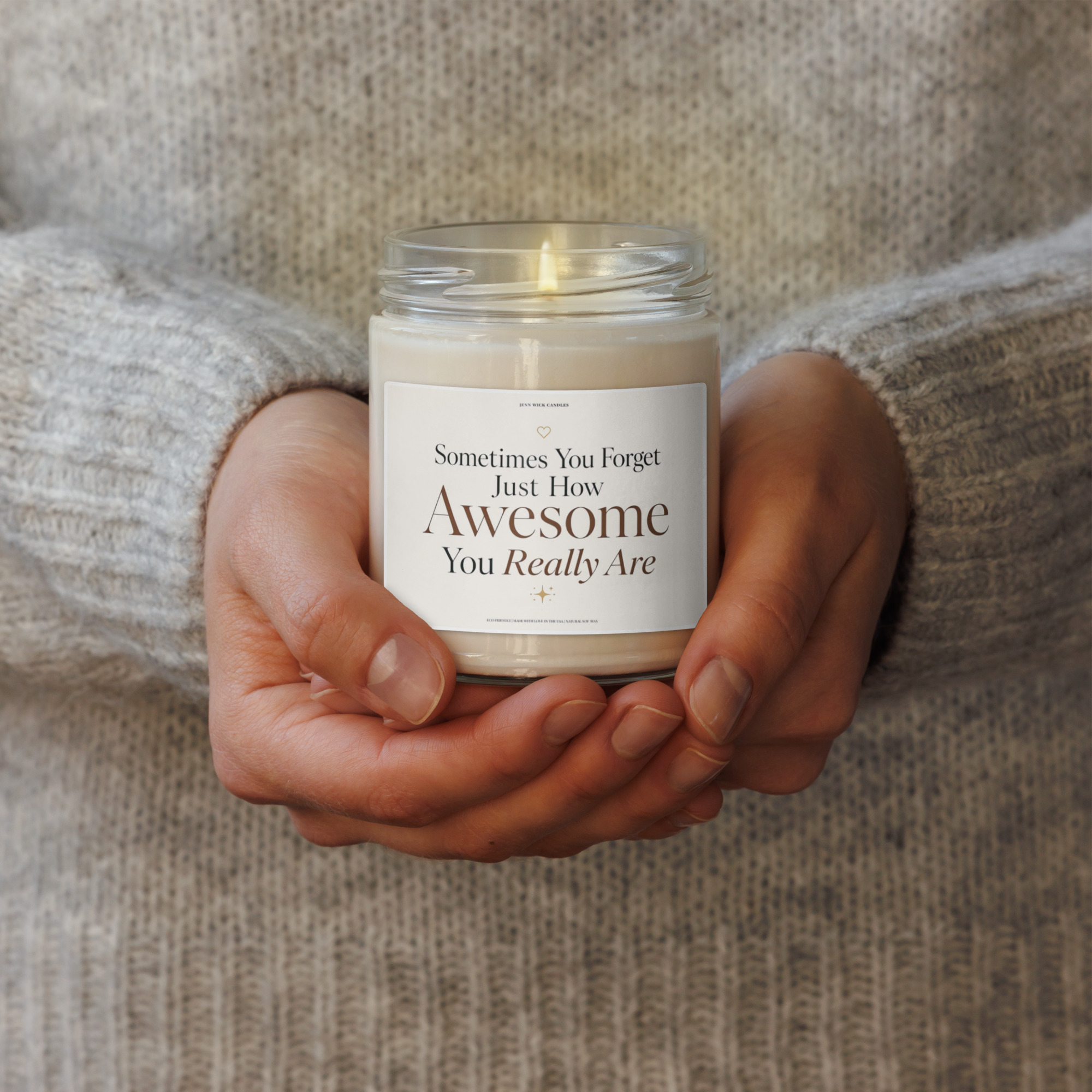 Encouragement Candle Gift — Sometimes You Forget Just How Awesome You Really Are 10 Encouragement Candle Gift — Sometimes You Forget Just How Awesome You Really Are - Image 10