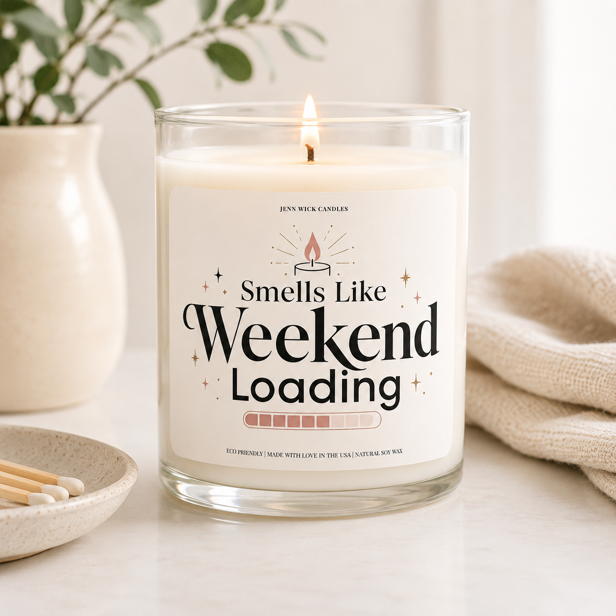 Funny Co-Worker Candle Gift — Smells Like Weekend Loading 6 Funny Co-Worker Candle Gift — Smells Like Weekend Loading - Image 6