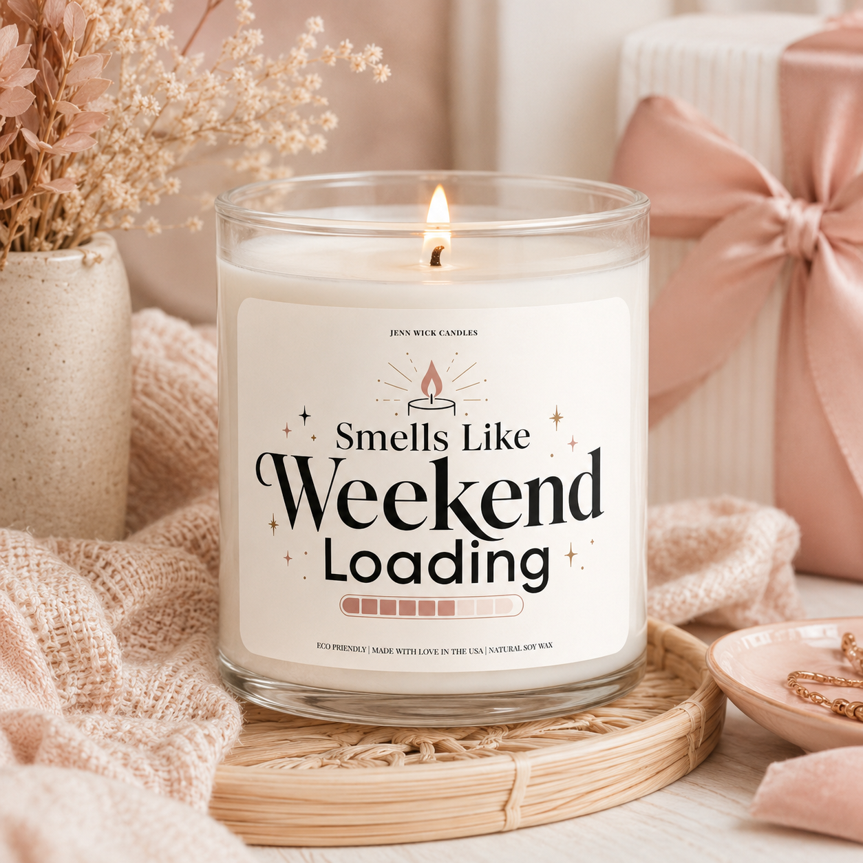 Funny Co-Worker Candle Gift — Smells Like Weekend Loading 2 Funny Co-Worker Candle Gift — Smells Like Weekend Loading - Image 2